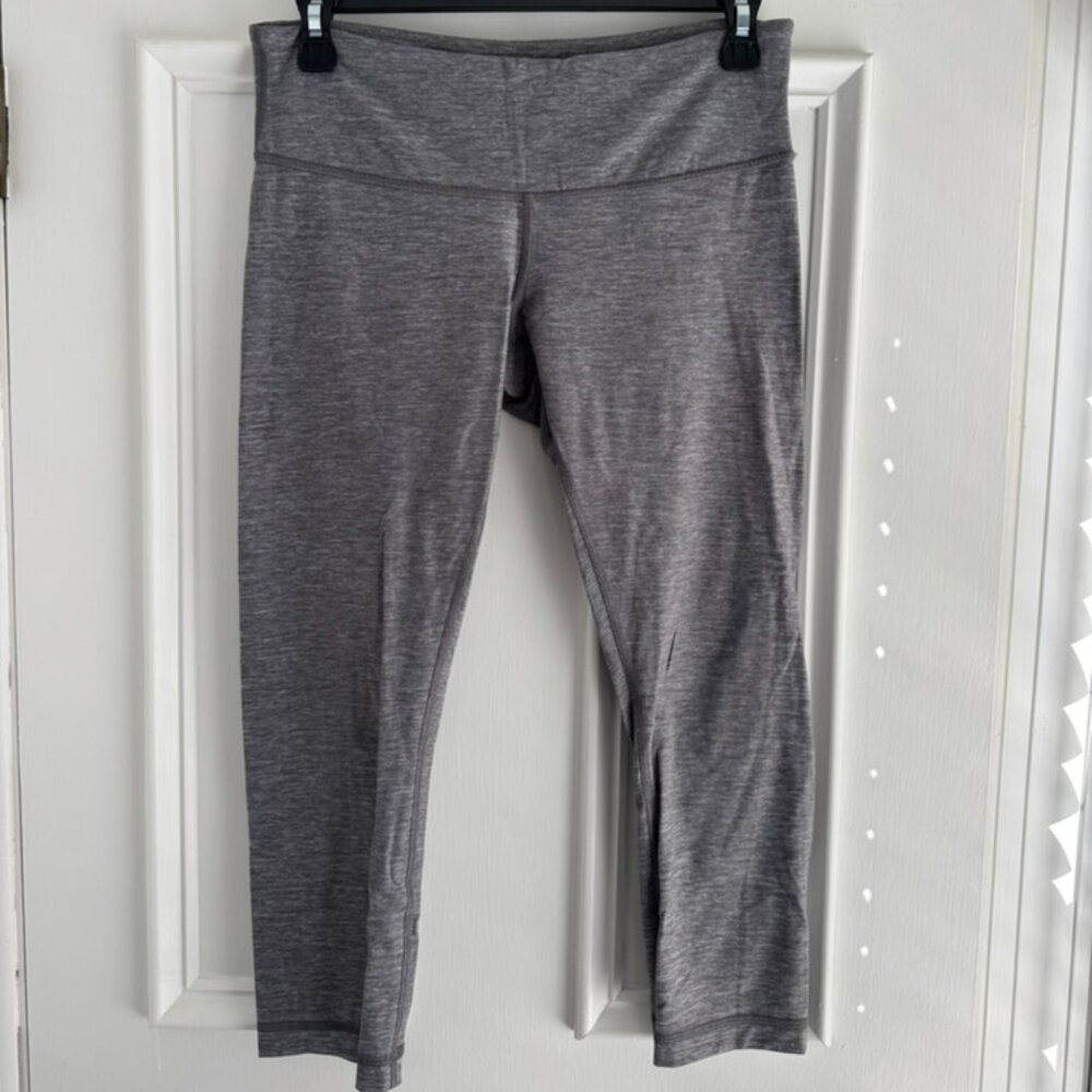 Gray Extra Soft Lululemon Capri Leggings